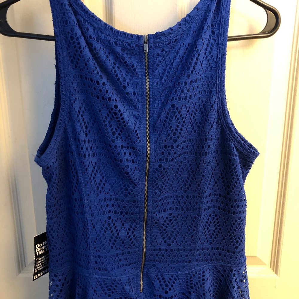 Blue Express Dress - Picture 3 of 5